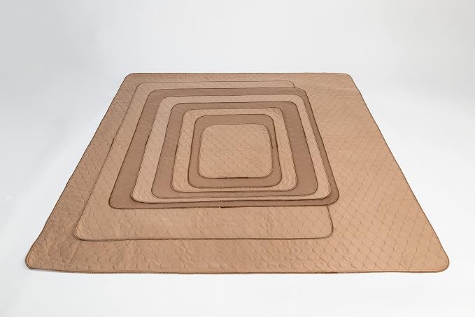 EZwhelp Reusable Dog Pee Pads - Waterproof Training Pads for Dogs - Washable & Sanitary - Rounded Corners - Laminated, Lightweight, Durable - Pet Essentials for Puppy Training and Whelping - 20" x 27"