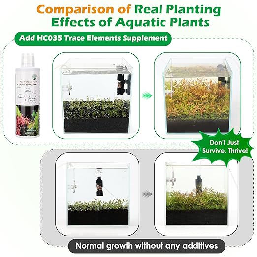 HC035 All-in-One Liquid Aquarium Plant Fertilizer - with Essential Micro & Macro Nutrients for Freshwater Planted Tanks, 150ml/500ml/1000ml (150mL)