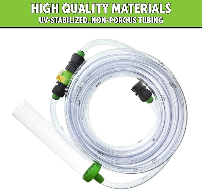 Python No Spill Clean and Fill Aquarium Maintenance System, Gravel Cleaner and Water Changer, 50 Foot | Gravel Cleaner and Water Changer