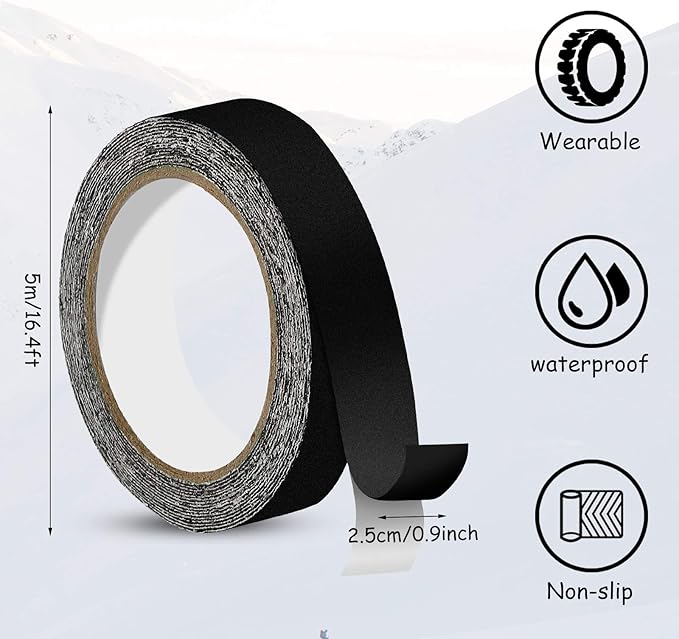Weewooday 16.4ft Sugar Glider Trim Nail Strip Sandy Trimmer Track for Silent Runner Wheel Hamster Nail Trimming Toy Glider Wheel for Prairie Dog Squirrel Chinchilla Guinea Pig with Foldable Scissor