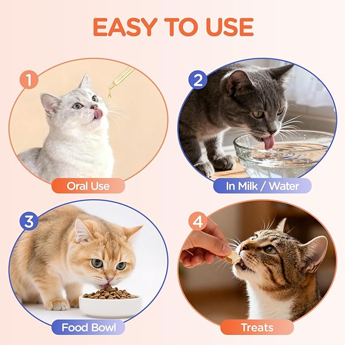 Hairball Treatment for Cats,Cat Hairball Remedy,Helping with Hairball Prevention & Elimination,Natural Furball Digestive Relief Support,Chicken Flavor,2 Pack,60 ml (2 fl oz)