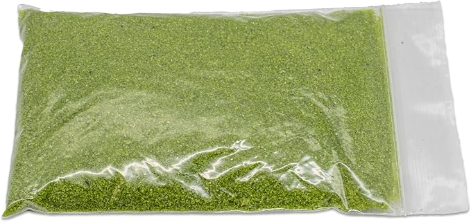 2 lbs Bright Fine Floral Sand for Vases, Planters and Pots, Terrariums, Aquariums, Fairy Garden, and Arts & Crafts - 13 Colors Available (Woodbine)