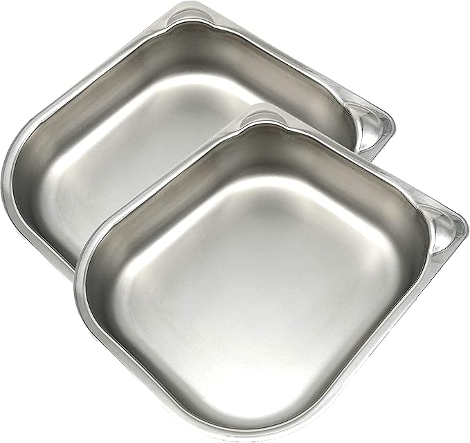 Closer Pets C200 2 Meal Timer-Controlled Automatic Pet Feeder - for Cats and Small Dogs, Wet or Dry Food, Stainless Steel Bowl Inserts and Ice Pack, up to 14 oz Each, White