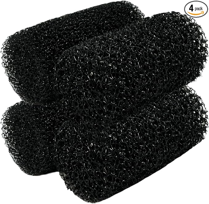 4-Pack Sponge Replacement for OQTTNEO Aquarium Internal Filters