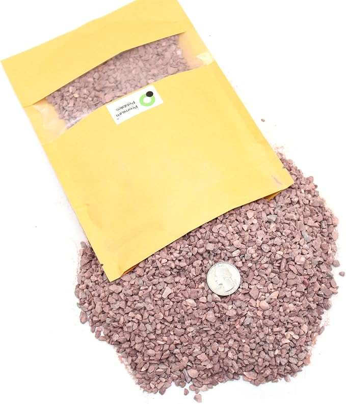 Red Coarse Sand for Plants, Horticultural Sand, 1/8 Inch, 2 lbs