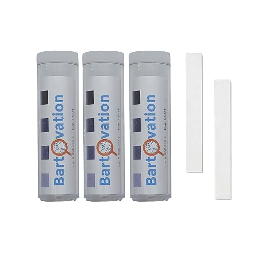 Chlorine Sanitizer Paper Test Strips, 10-200 ppm, 300-Pack | Sani Test Strips, Food Service, Restaurant, Precision, Bleach, Made in USA