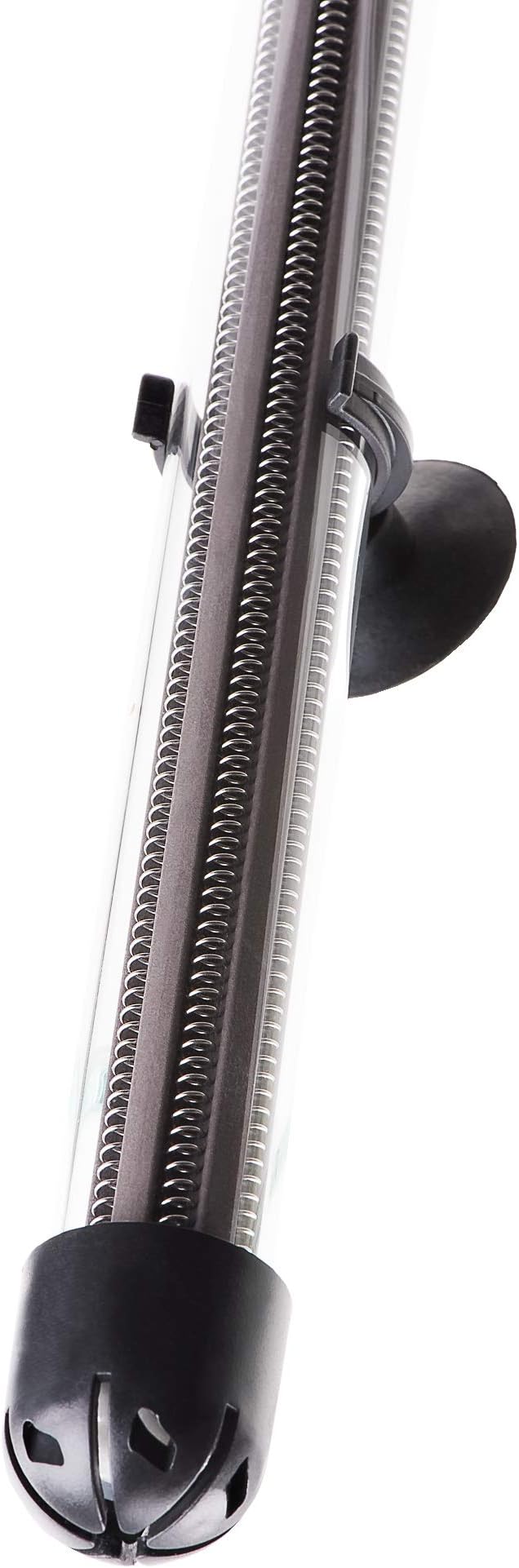Aquatop 75W Aquarium Submersible Glass Heater – Fully Submersible for Fish Tanks Up to 20 Gallons, 68-93F Adjustable Temperature Range, Fresh & Saltwater Use, Aquarium Heaters, GH-75