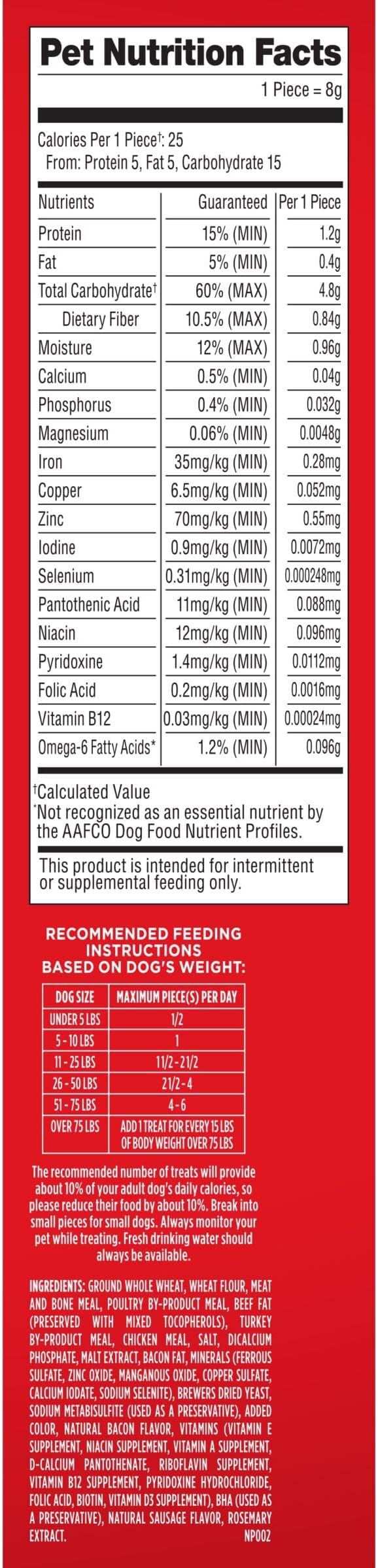 Milk-Bone Flavor Snacks Small Dog Biscuits, Flavored Crunchy Dog Treats, 7 Pound Box
