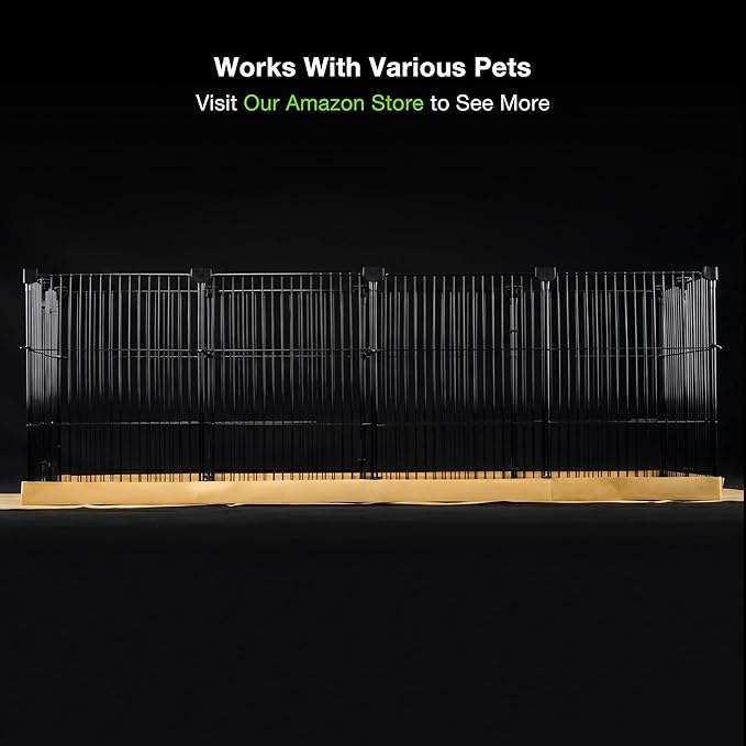 GuineaLoft™ Model-AB C&C Guinea Pig Cage – Tall & Large 4ft(L) x 2ft(W) x 1.3ft(H) C&C Cage, Puppy/Bunny Play Pen w/Improved Hardware & Disposable Bottom - Visit the GuineaLoft Store to See More