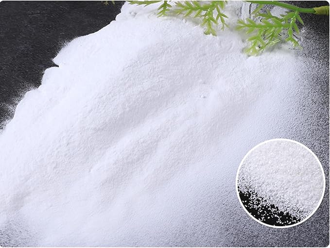 AOSWTLIF White Quartz Sand 40-80 Mesh, 4 LB | Natural Decorative Craft Sand, For Resin Art, Acrylic Painting Texture, Vase Filler, Incense Burner & Landscaping