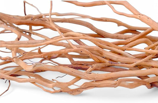 Azil Natural Aquarium Driftwood Root – Driftwood for Aquarium Decor, 170g~0.38lb (14″–16″), Fish Tanks, Terrariums, Aquascaping & Planted Tanks