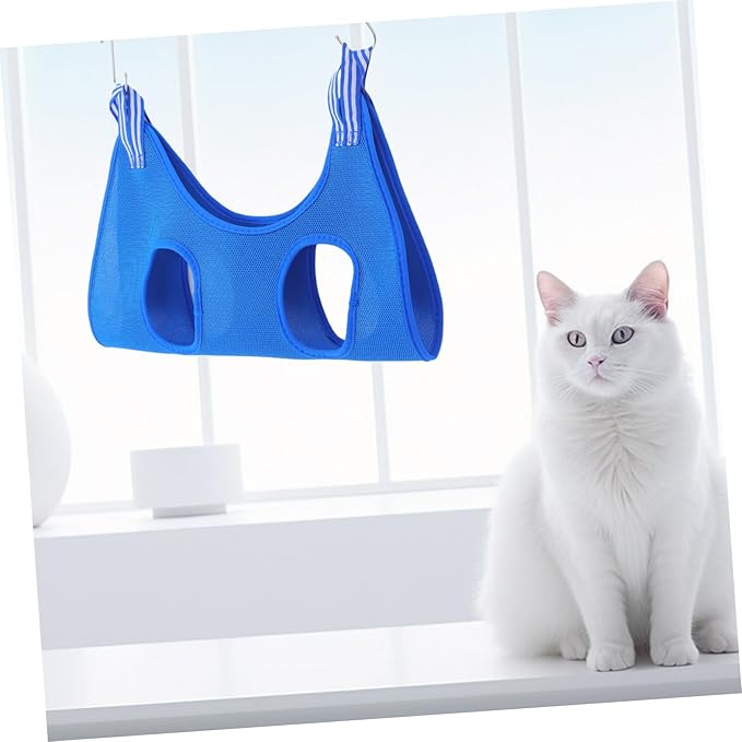 BESPORTBLE Pet Grooming Hammock for Cats Dogs Space-Saving Design for Nail Clipping Versatile Grooming Strap for Various Home Decor Styles