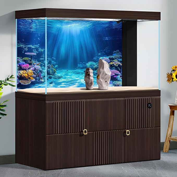 Underwater Scene Aquarium Background Under The Sea Coral Reefs Fish Tank Background Ocean Seabed Scene Sand Rocky Outcrops Terrarium Backgrounds Sunray Tropical Marine Life Tank Backgrounds 24x16in