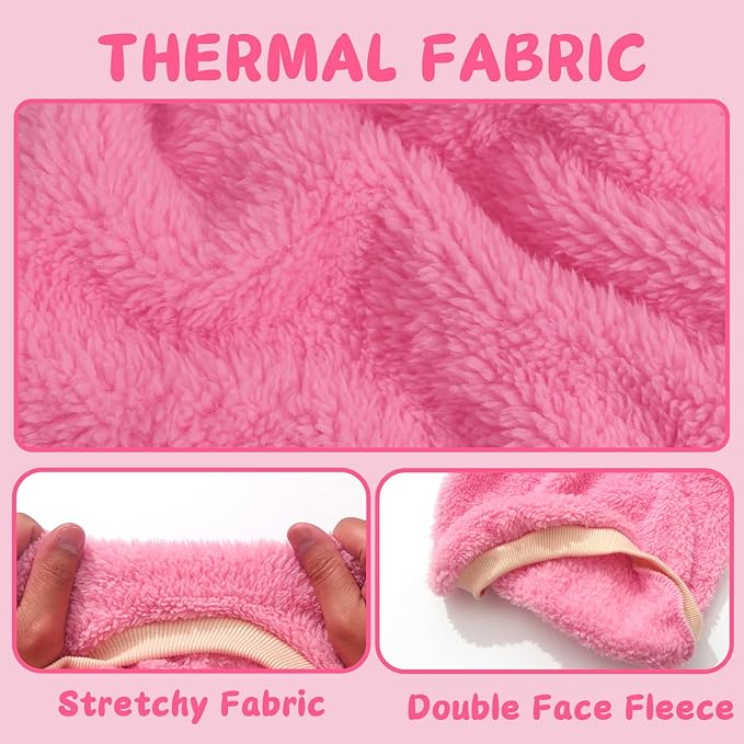 Winter Dog Clothes for Small Dogs, Warm Fleece Puppy Sweater, Cute Small Dog Sweaters for Girls Like Teacup Chihuahua Yorkie Clothing, XS, 2 Pack