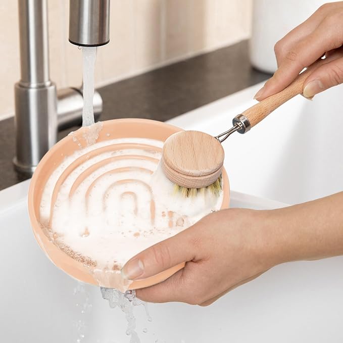 Should We Go? Slow Feeder for Dogs & Puppies, The Slowdown Bowl Silicone Slow Eating, Modern Lick Mat Design, Reduces Gulping, Fits 2 Cups, 7.5” Across x 1.5” Tall, Mealtime Challenge, Medium-Blush