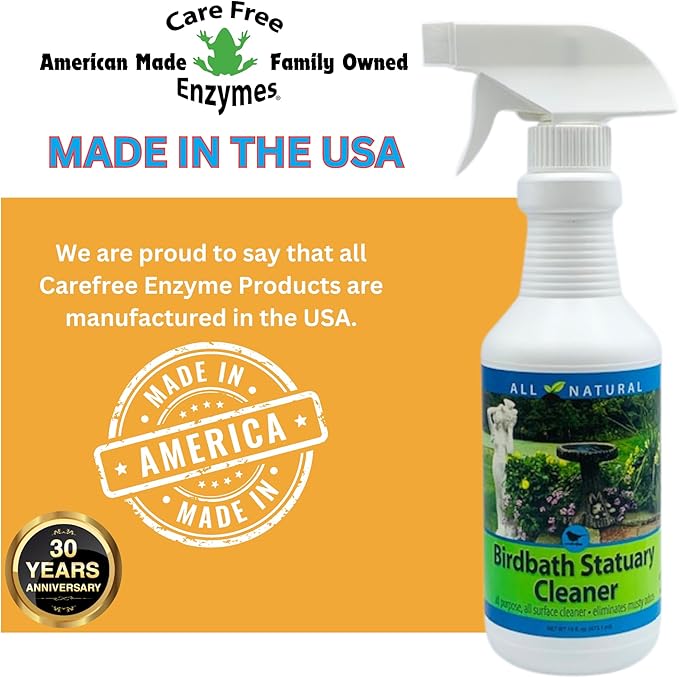 CareFree 98510 Birdbath and Statuary Cleaner, 16-Ounce