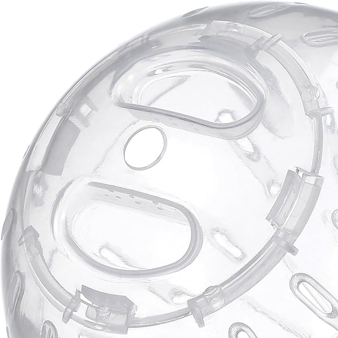 UKCOCO Hamster Ball 3.93 Inch Mini Rolling Exercise Ball with Ventilation for Small Pets Safe Running Toy for Hamster and Dwarf Activity