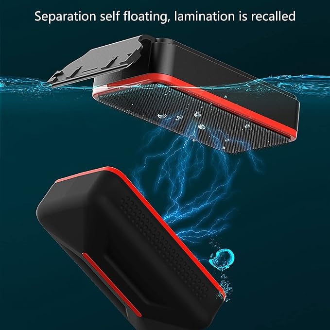 Asixxsix Aquarium Strong Magnetic Cleaner, Fish t ANK algaes Magnet Cleaning Tool with algaes Scraper for Glass Aquariums t ANK, Floating Scrubber Brush with Scraper (M, Suitable for 6mm/0.2in
