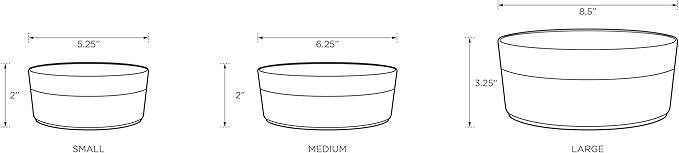 Park Life Designs - Ceramic Bowl for Dogs, Cats and Pets, Stylish Vienna Design, Heavyweight and Non Slip, Skid Free, Chew Proof, Durable, Microwave and Dishwasher Safe (Small, Pink Triangles)