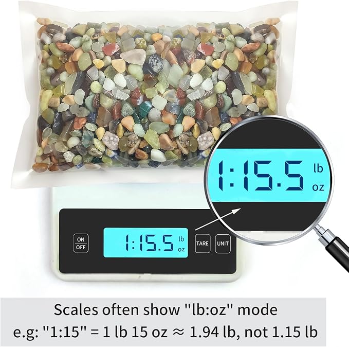 FANTIAN 2 Pounds Pebbles for Plants, 3/8 Inch Succulent Rocks, Decorative Polished River Rocks for Plants Indoor, Vases, Cactus Planters, Bird Bath, Craft and Fairy Garden