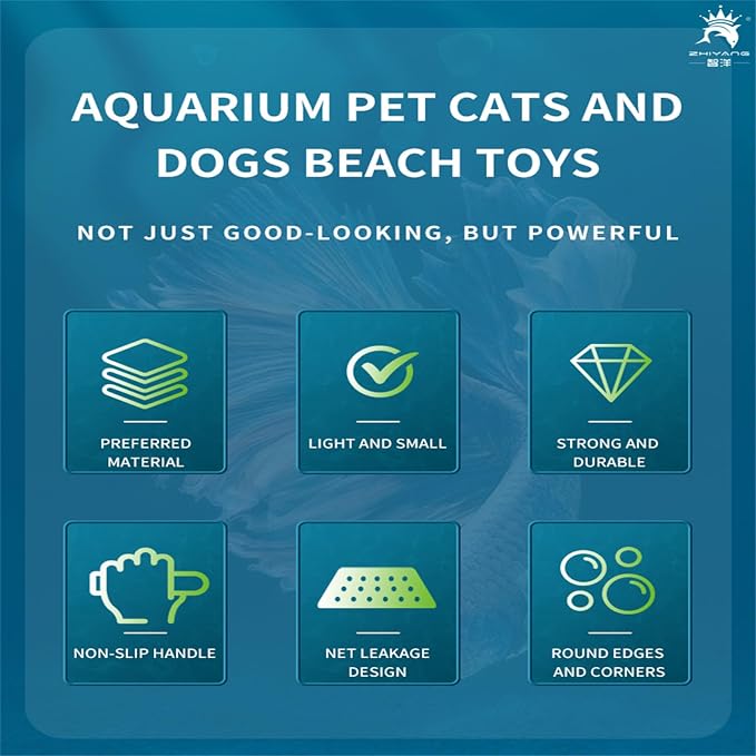 Aquariums Gravel Sand Shovel Fish Tanks Cleaning Tool with Ergonomic Handle Aquariums Cleaning Scooper Sifter Cleaner Aquariums Gravel Fish Tanks Cleaning Tool Pet Supplies