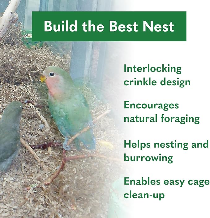 ECO Bedding 99% Dust Free Paper Bedding for Small Pets, Eco Natural Bag, 4.5 lb (Expands to 125 L)