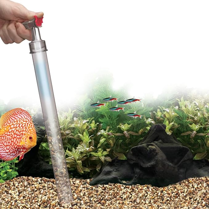 Fluval Gravel Cleaner Kit, A370, Black