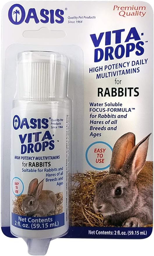 Kordon OASIS #80062 Rabbit Vita Drops, 2-Ounce