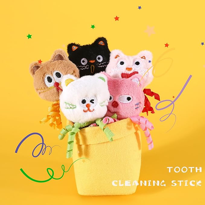 Silvervine Chew Sticks for Cats – 7” Natural Catnip-Filled Chew Toy for Kittens & Indoor Cats A Fun & Healthy Way to Support Dental Care & Play (Green)