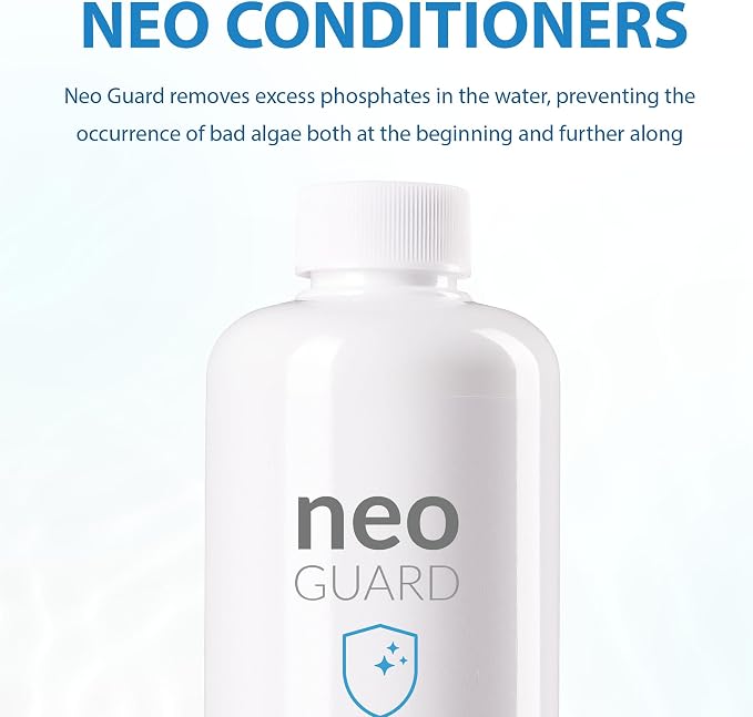 Aquario Neo Guard - Phosphate Remover & Algae Prevention Solution for Aquariums - Prevents Algae Growth, Removes Excess Phosphates, Maintains Clear Water - Water Conditioner for Aquarium Tank - 300ml