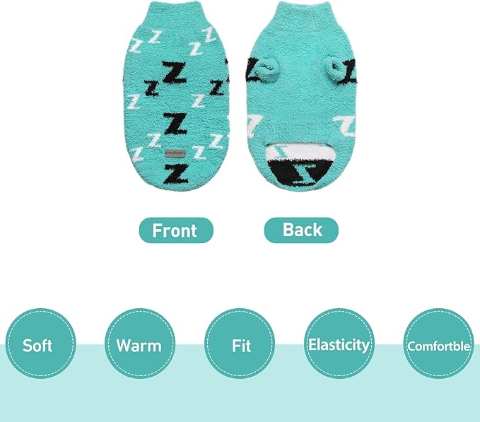 Dog Sweaters Dog Pullover Sweater Cold Weather Cable Knitwear Thick Warm Outfits for Medium or Large Dogs（Turquoise-XL