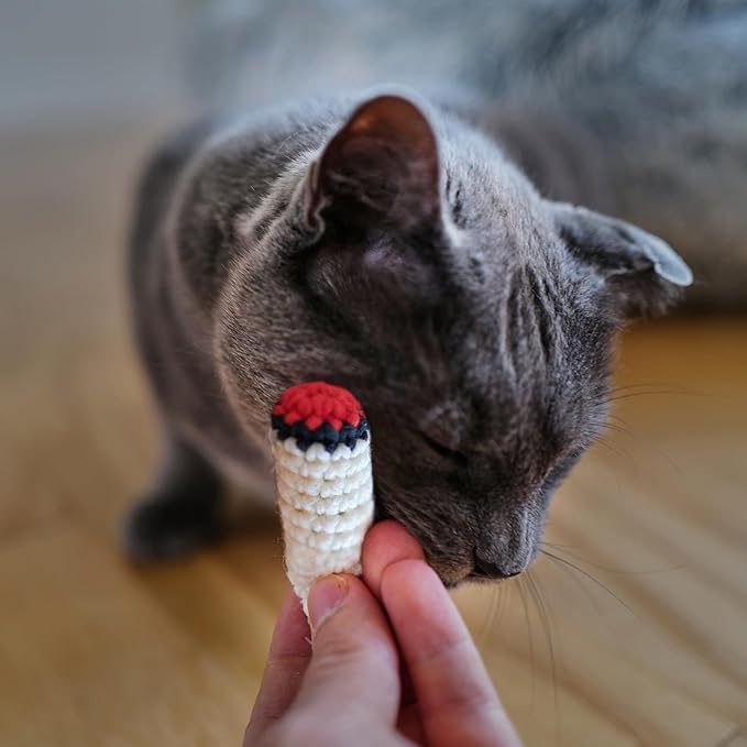 LIT LABS Kittie Doobs - Catnip Joints for Cats - Safe, Durable, and Hilarious Cat Toys