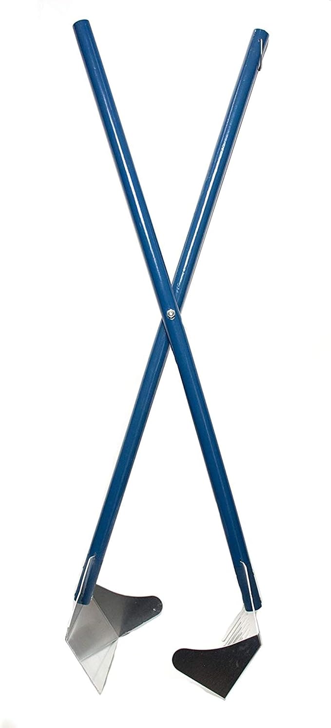 Four Paws Wee-Wee Pooper Scoopers for Dogs l Outdoor Rake l Spade & Pan l Pooper Scooper Set, 5.25" x 7" x 33.5"