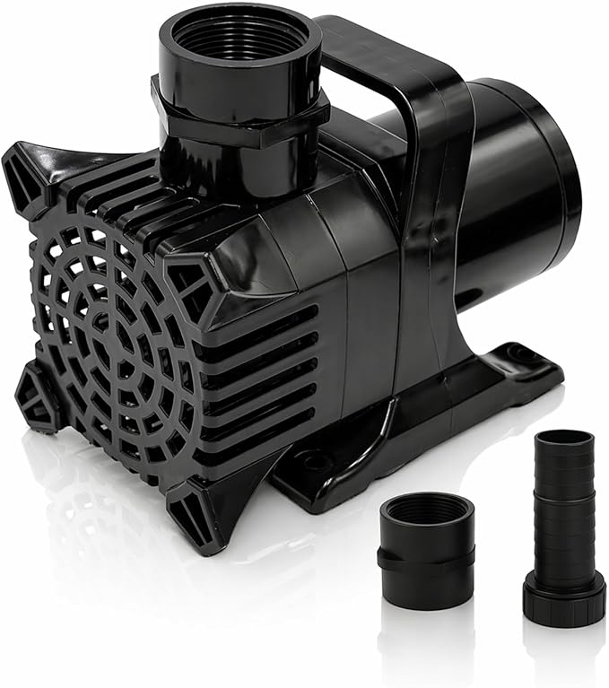 HALF OFF PONDS Submersible Water Pump, 550 GPH Pond Pump with 33FT Power Cord and 11FT Max Head, 54W Ultra Quiet Energy Efficient Pump for Koi Pond, Fountain, Waterfall, Water Garden, Skimmer