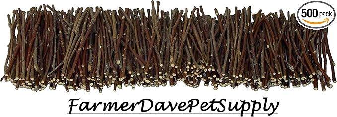 500 Apple Skinny Twig Chew Jumbo Pack for Rabbits, Guinea Pigs, Chinchillas and Other Small Animals