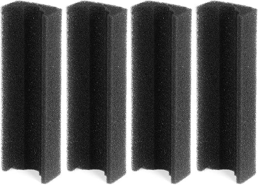 TARARIUM CTUV-H6F Aquarium Filter Sponge Replacement Filters 4 Pack CTUV-H6F-800A, Coospider-repta CTUV-H6F-AQ028