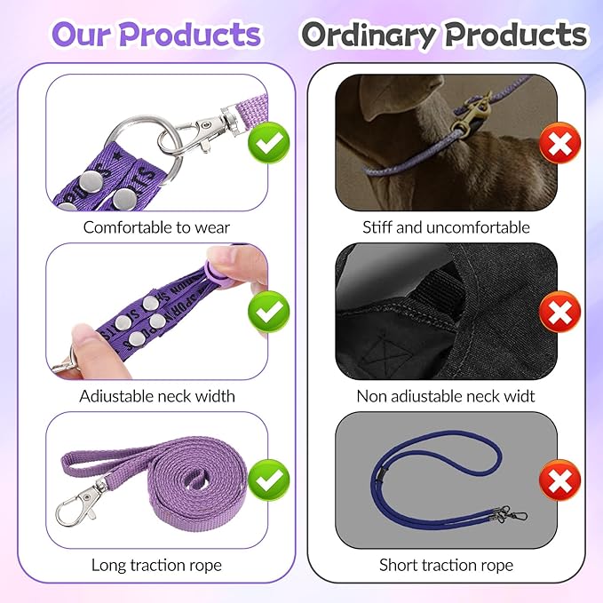 Ferret Harness and Leash Set, Adjustable Guinea Pig Small Pet Animals Comfort Vest Soft No Pulling Walking Clothes for Baby Rabbit Bunny Teacup Mouse Rats Hamster Kitten Puppy Chinchilla