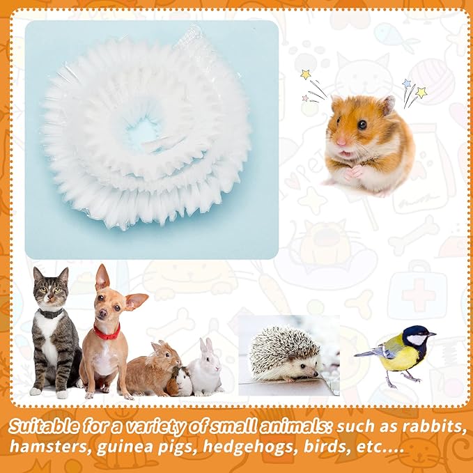 Tondiamo 50 Pieces Cage Liners for Small Animals Disposable Hamster Tray Liner Clear Plastic Box Liner Leak Proof Guinea Pig Cage Liner Bag Litter Toilet Film for Rabbit Bunny Hamster Hedgehog