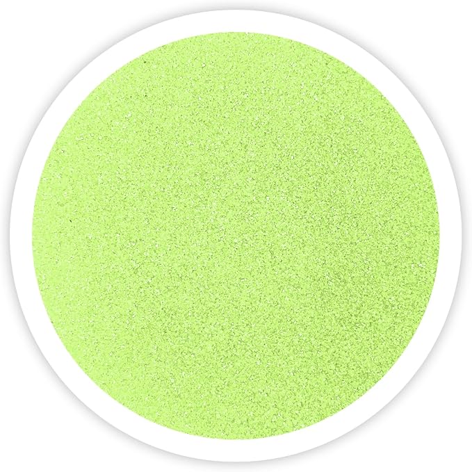 Honeydew Green Unity Sand, 1 LB (16 oz), Pastel Green Colored Sand for Weddings, Vase Filler, Home Decor, Crafts, Terrariums, and More