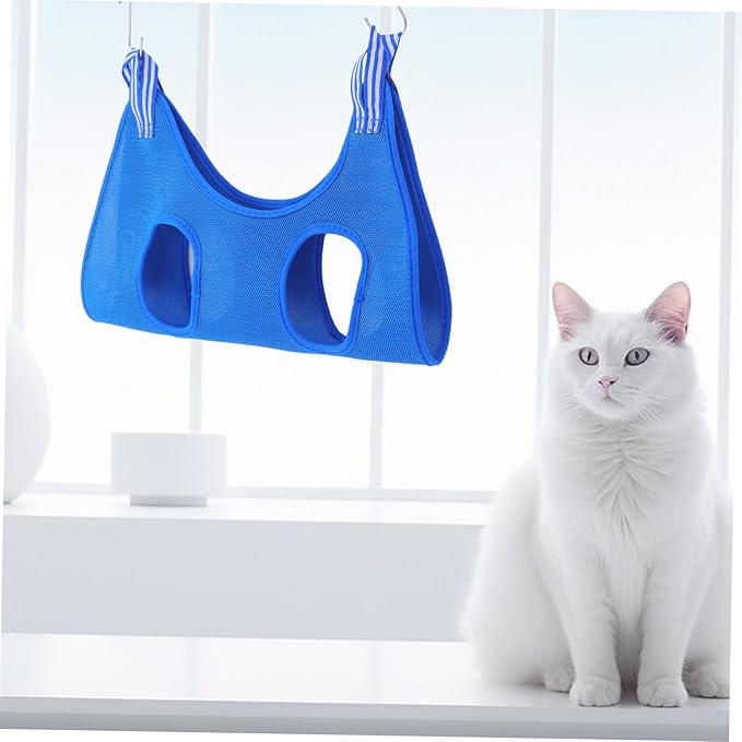 BESPORTBLE Grooming Hammock Space Saving Pet Sling for Nail Trimming Easy Installation Materials Comfortable Design Suitable for Cats and Dogs