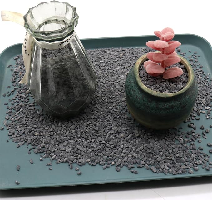 Black Coarse Sand for Plants, Horticultural Sand, 1/8 Inch, 10 lbs