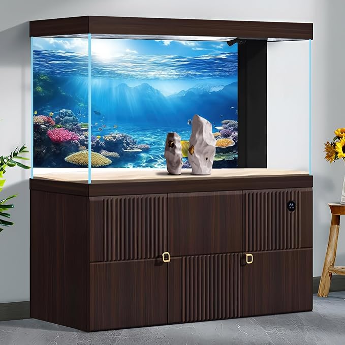 Under The Sea Aquarium Background Underwater Scene Coral Reefs Fish Tank Background Diverse Marine Life Sunlight Seascape Terrarium Backgrounds Tropical Undersea View Aquarium Tank Backgrounds 36x24in