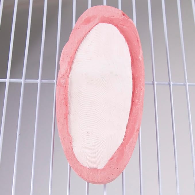 Penn-Plax Bird-Life 2-in-1 E-Cuttlebone & Mineral Block, 1 Pack (1 Count) - Pink Berry Flavor - Enriched with Vitamins, Omega 3 & Honey - Easy Mounting - Great for All Bird Sizes