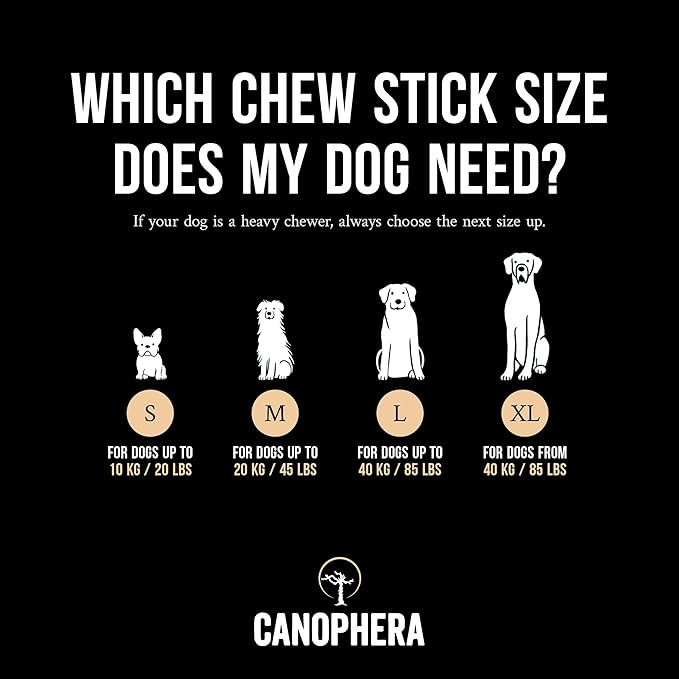 Canophera Dog Chew Coffee Wood and Coconut Rope Toy for Healthy Teeth and Gums Size Small - All Dog Breeds
