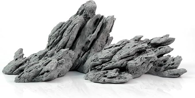 FZONE Aquarium Rocks Aquascaping, Resin Seiryu Rock for Aquascaping