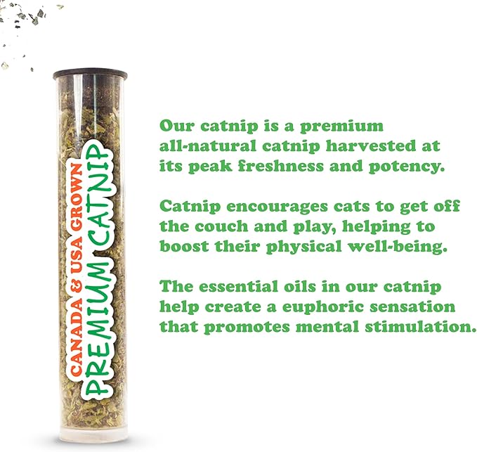 Meowijuana | Get Twisted Bundle | Get Twisted Candy Cane and Winter Lift | Promotes Play and Cat Health | Includes Organic Catnip | Feline and Cat Lover Approved