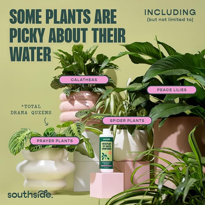 Southside Plants Tap Water Conditioner for Houseplants & Hydroponics - Remove Chlorine, Chloramines & Heavy Metals, Buffers pH - 8 Oz