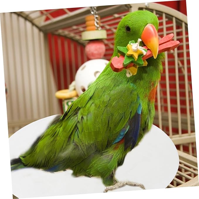 Happyyami Bird Cage Liner Pads 100Pcs Absorbent Round Cage Liners for Parrot Cages Water Absorption Cushion for Birdcage Bottom Easy Replaceable and Breathable