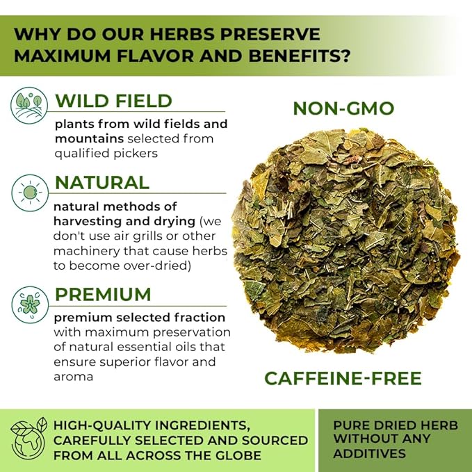 50 Bags White Mulberry Tea Mulberry Leaf Herbal Tea (Morus Alba) - 50 Count 1.5g Bags Herb Hoja De Morera