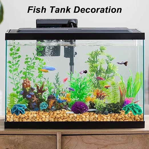 River Rocks for Landscaping,Virekm Decorative Ornamental Pebbles Garden Landscaping Stones Gravel Filler for Home Decoration Flower Bed Fish Tank Plants Vases Succulents (1, Yellow, 5 Pounds)